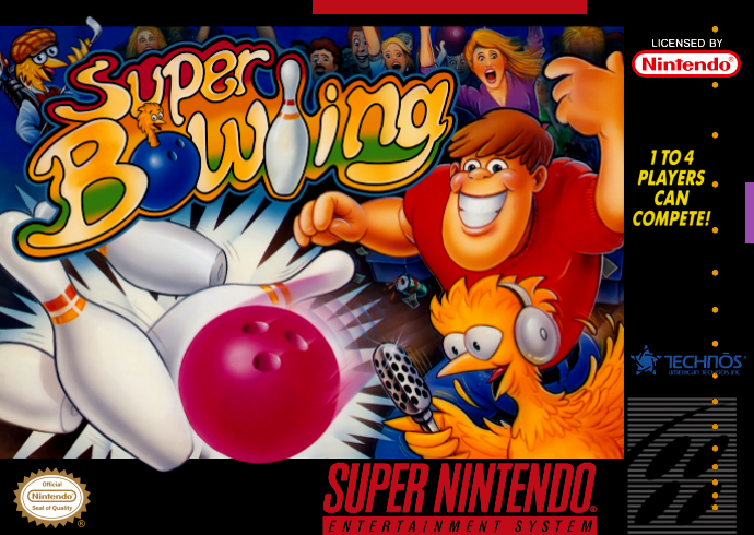 Super Bowling (Usa) Snes Keychain
