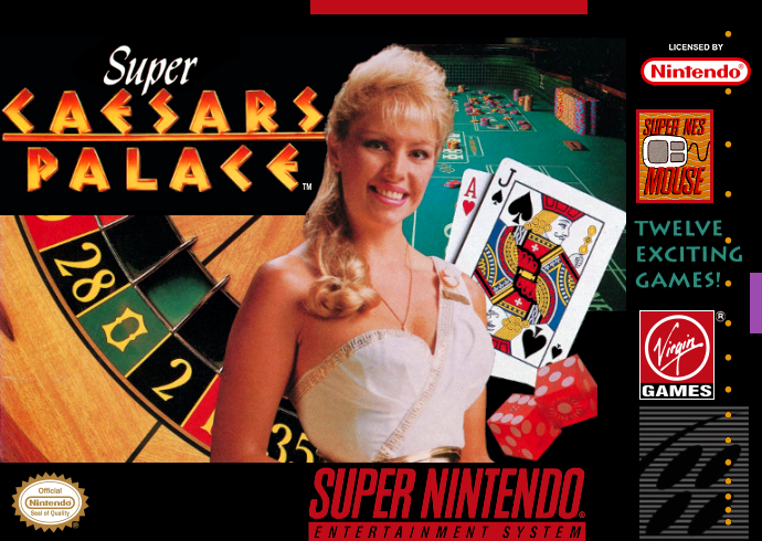 Super Caesars Palace (Usa) Snes Print Poster