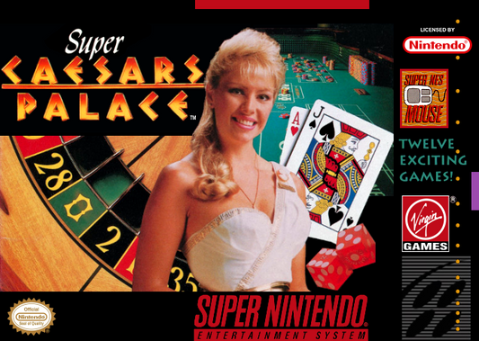 Super Caesars Palace (Usa) Snes Print Poster