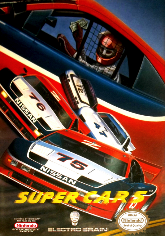 Super Cars (Usa) (Inaccurate To Original) Nes Print Poster