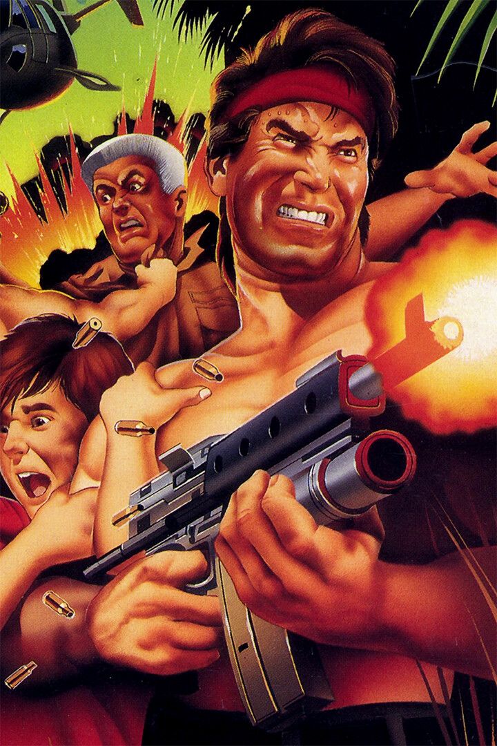 Super Contra Classic Game Action War Game Jigsaw Puzzle