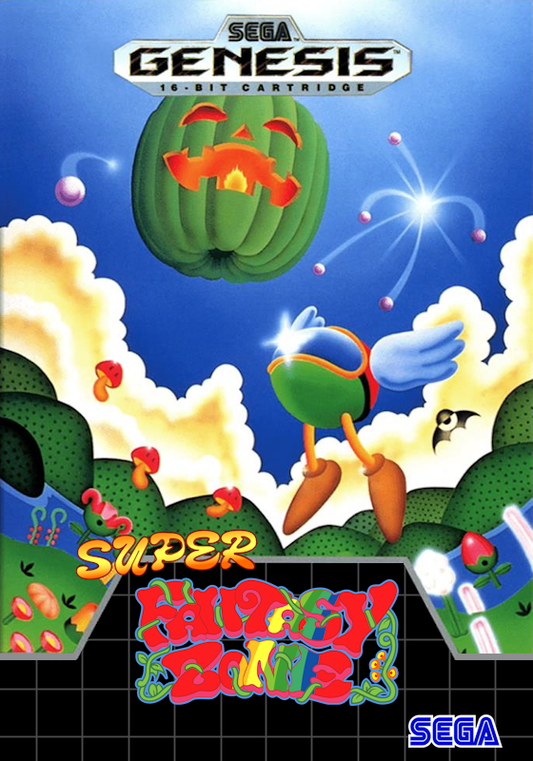 Super Fantasy Zone (Usa, Genesis Mini) Genesis Print Poster