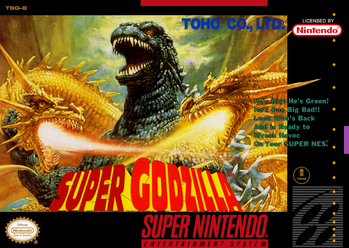 Super Godzilla (Usa) Snes Keychain
