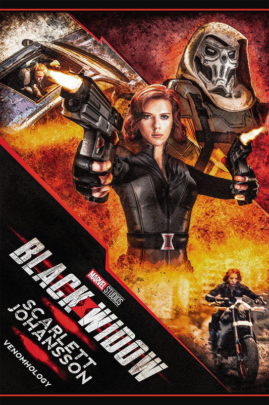 Super Hero Black Widow Natasha Romanoff Movie Jigsaw Puzzle