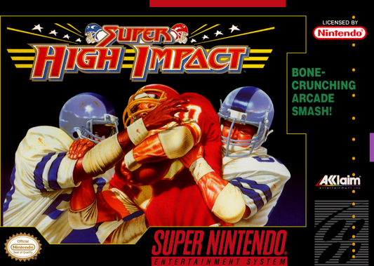 Super High Impact (Usa) Snes Print Poster