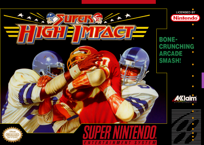 Super High Impact (Usa) Snes Keychain