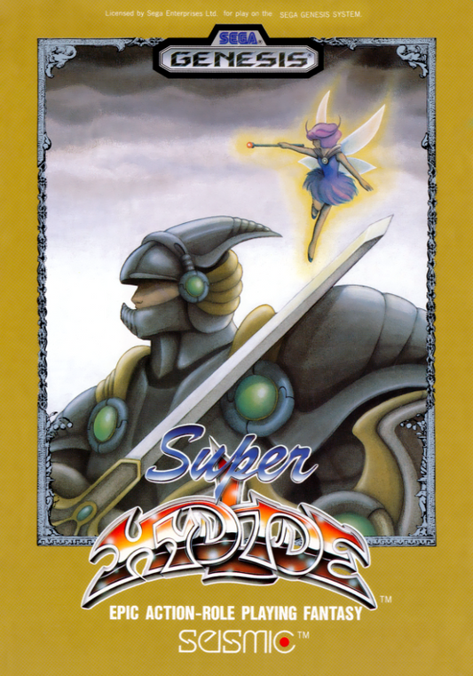 Super Hydlide (Usa) Genesis Print Poster