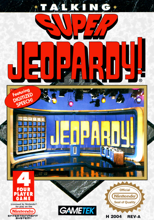 Super Jeopardy! (Usa) Nes Print Poster