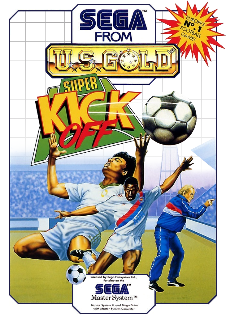 Super Kick Off Sega Master System Print Poster