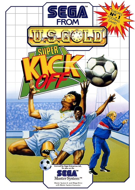 Super Kick Off Sega Master System Print Poster