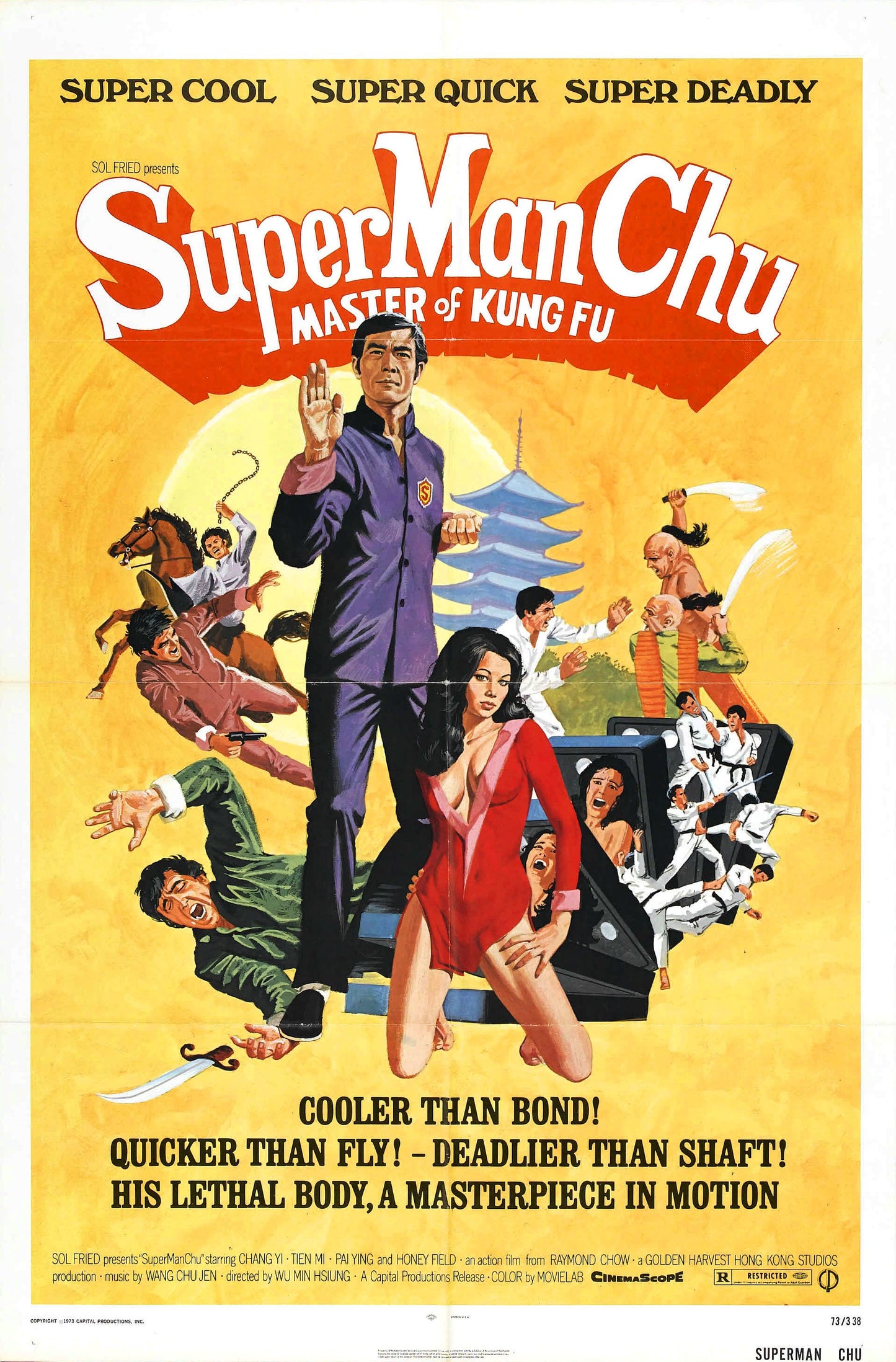 Super Man Chu 01 Movie Magnet