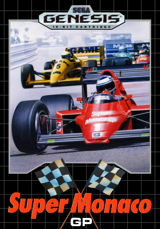 Super Monaco Gp (Usa) Genesis Print Poster