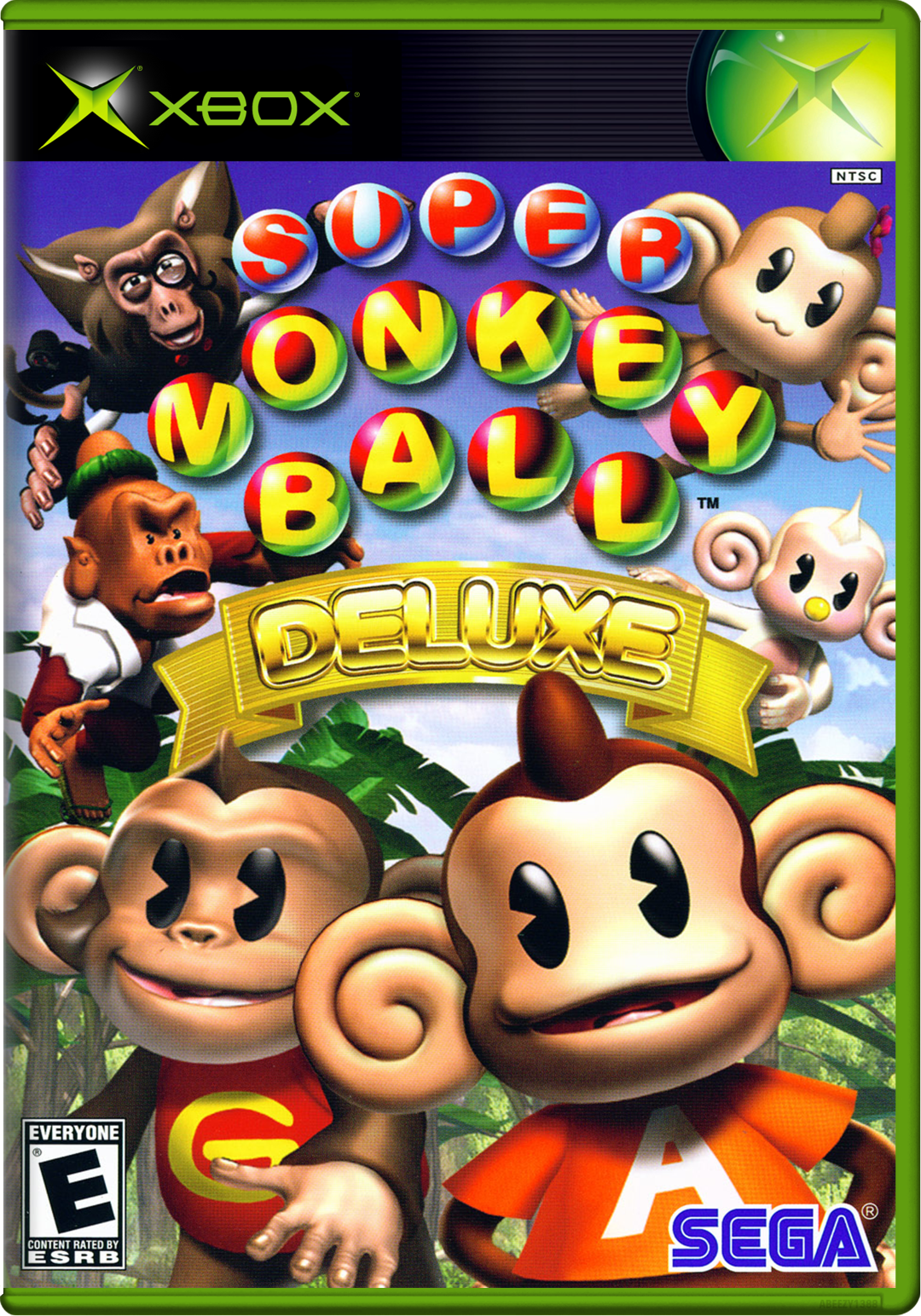 Super Monkey Ball Deluxe Xbox Print Poster