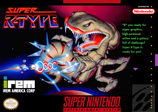 Super R Type (Usa) Snes Print Poster