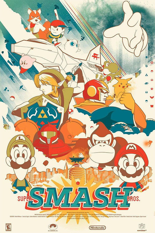 Super Smash Bros Melee Animation Adventure Jigsaw Puzzle