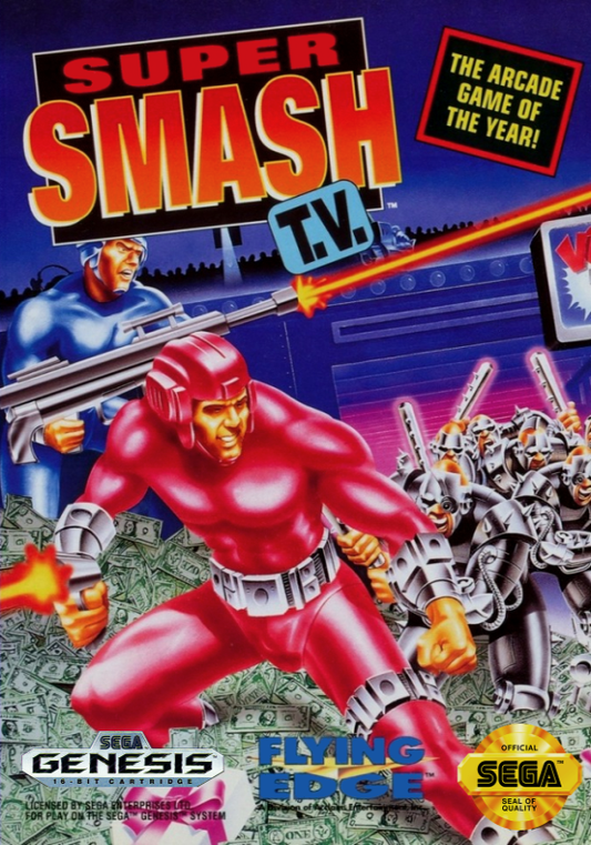 Super Smash T.V. (Usa) Genesis Print Poster