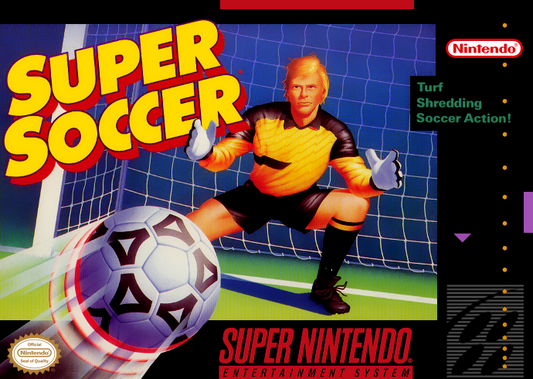 Super Soccer (Usa) Snes Print Poster