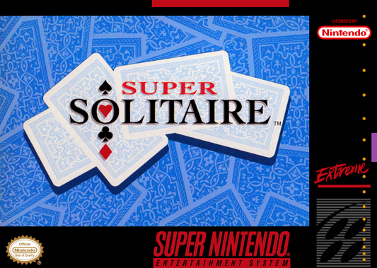 Super Solitaire (Usa) Snes Print Poster