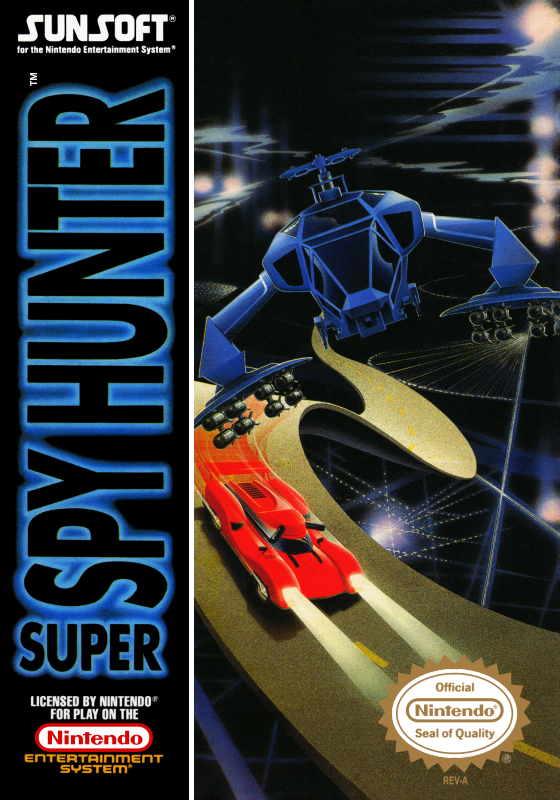 Super Spy Hunter (Usa) Nes Print Poster