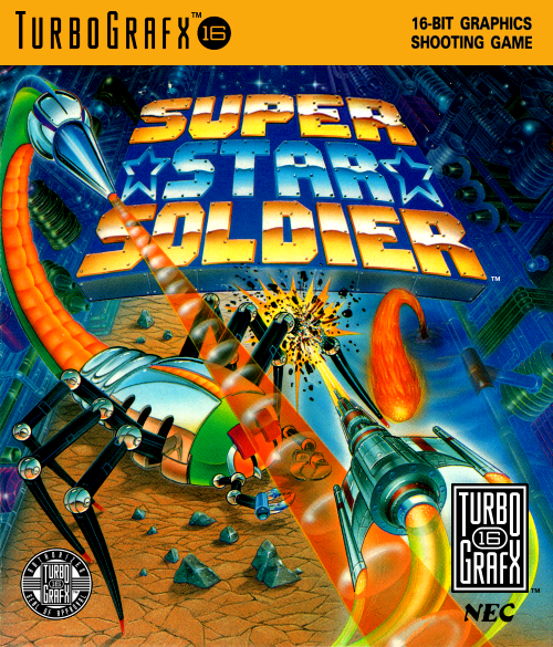 Super Star Soldier Turbografx 16 Print Poster
