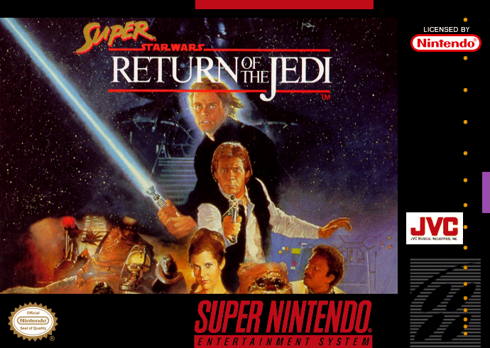 Super Star Wars Iii Return Of The Jedi (Usa) Snes Print Poster
