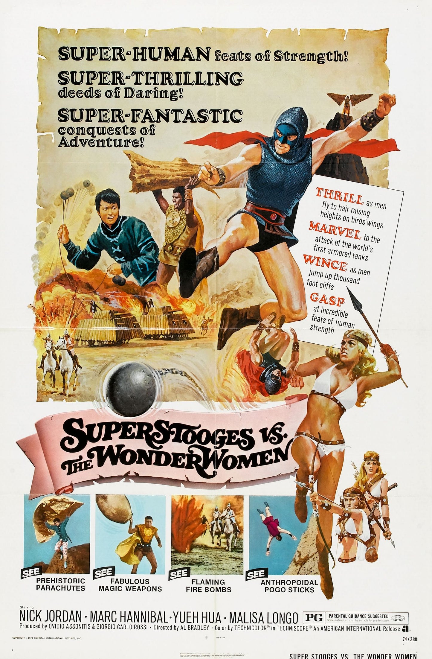 Super Stooges Vs Wonder Women 01 Movie Magnet