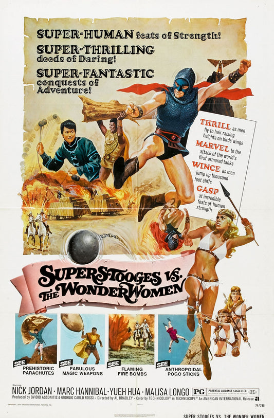 Super Stooges Vs Wonder Women 01 Movie Magnet