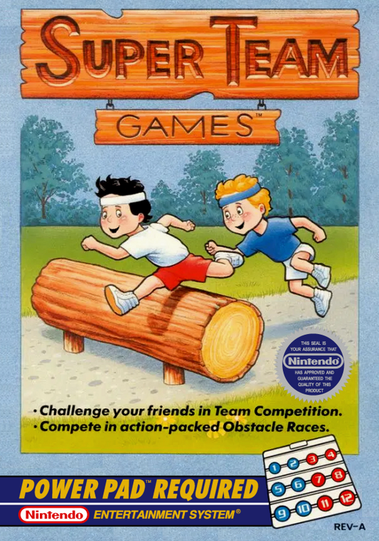Super Team Games (Usa) Nes Print Poster