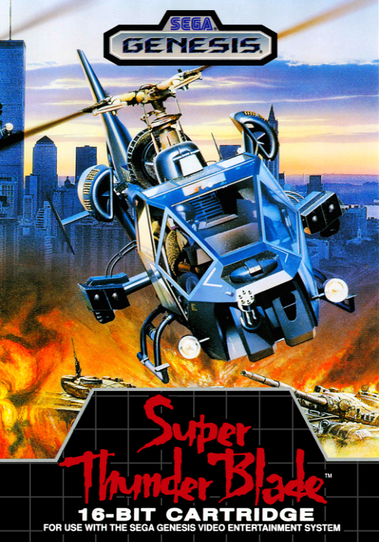 Super Thunder Blade (Usa) Genesis Print Poster