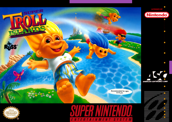 Super Troll Islands (Usa) Snes Keychain