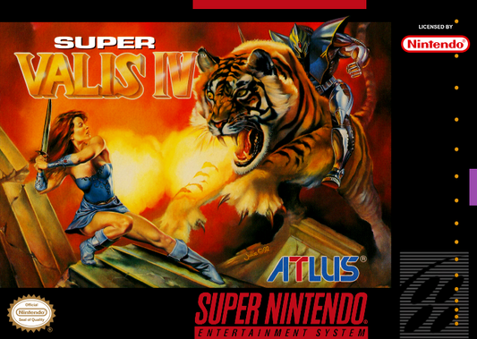 Super Valis Iv (Usa) Snes Print Poster