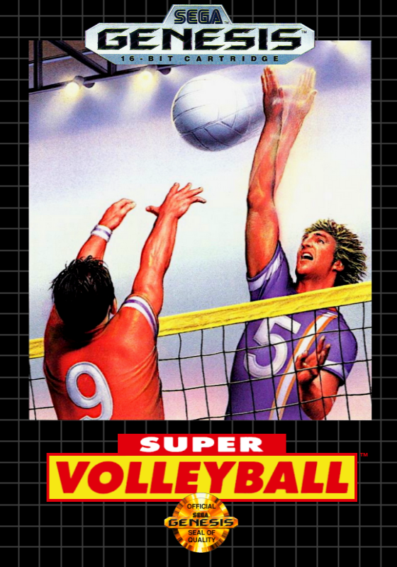 Super Volleyball (Usa) Genesis Print Poster