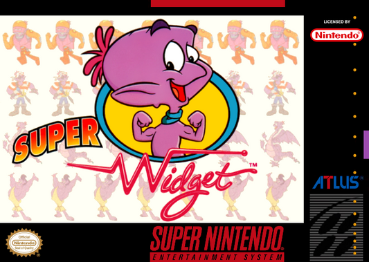 Super Widget (Usa) Snes Print Poster