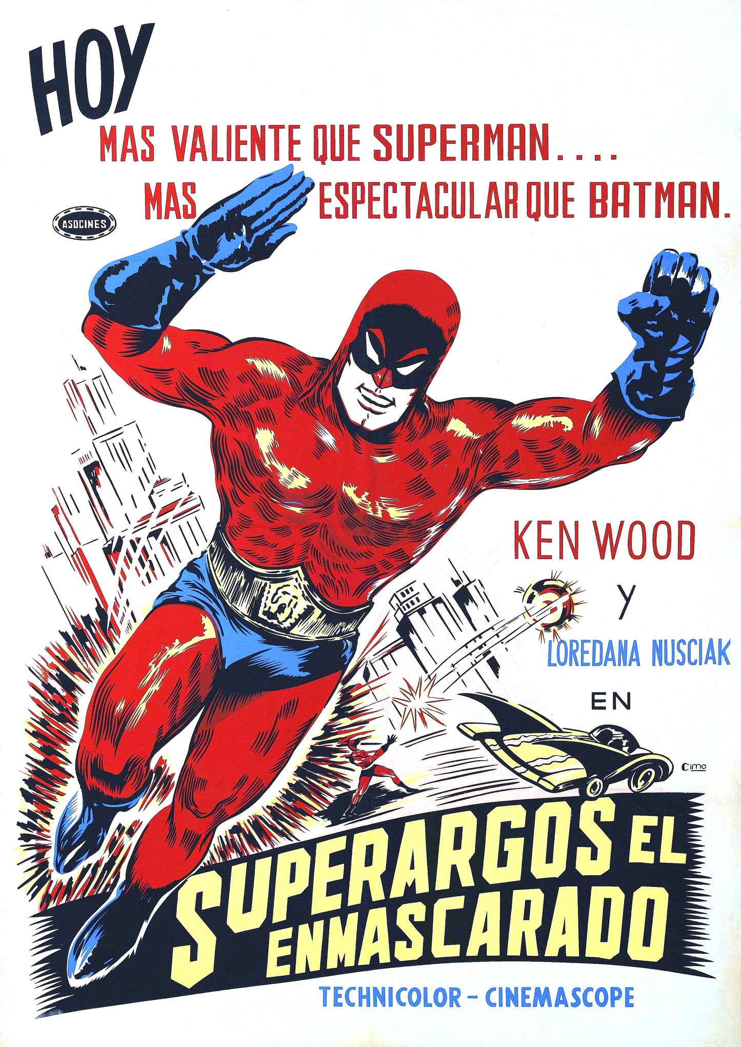 Superargo Vs Diabolicus 01 Movie Magnet