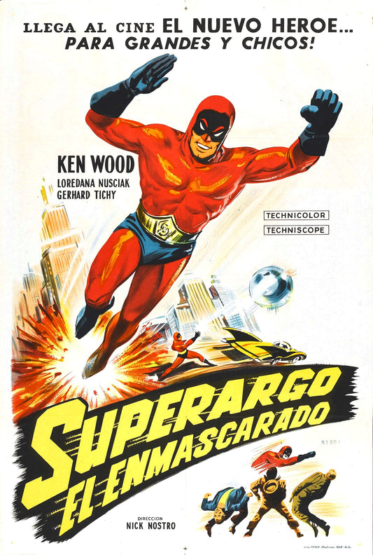 Superargo Vs Diabolicus 02 Movie Magnet