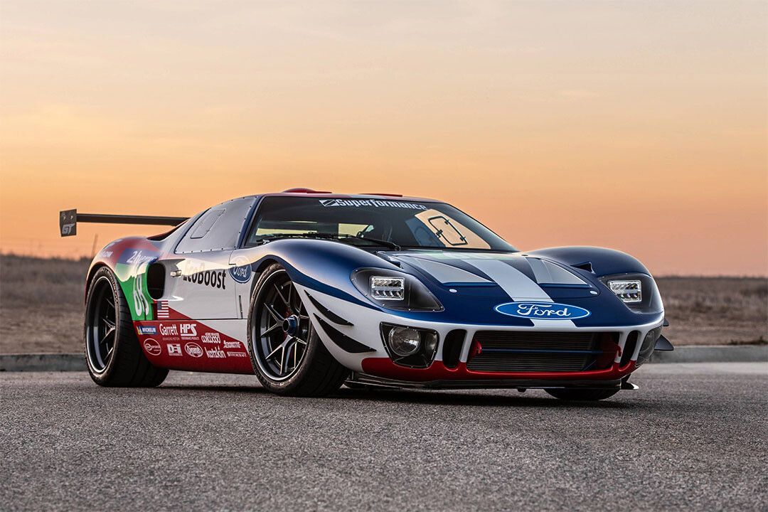 Superformance Future Ford Gt40 Racing Car Jigsaw Puzzle