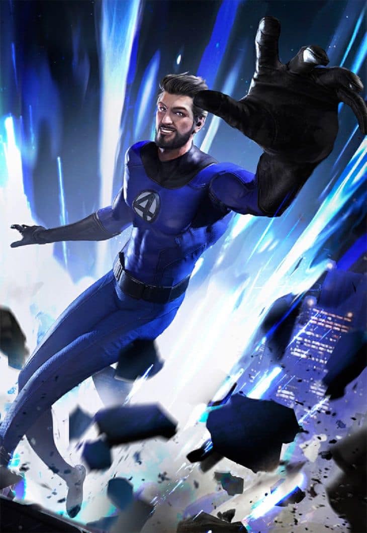 Superhero Action Character (1) Print Poster