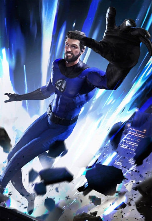 Superhero Action Character (1) Print Poster