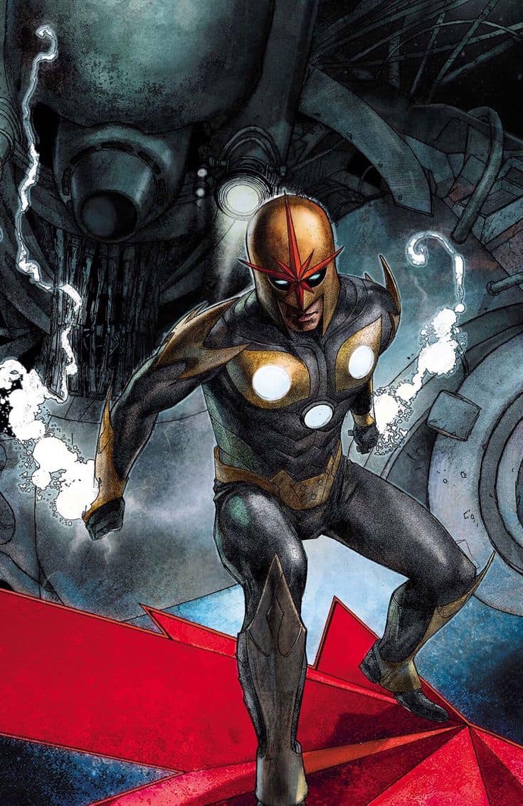Superhero Action Comic Nova Jigsaw Puzzle