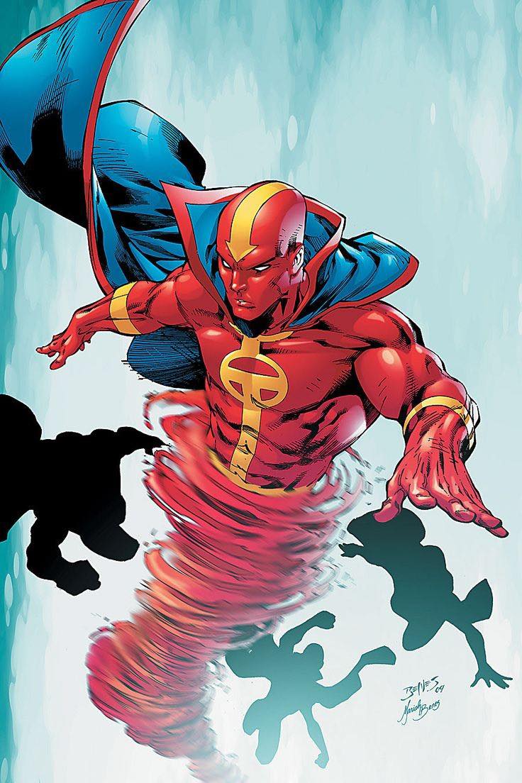 Superhero Action Hero In Flight Print Poster