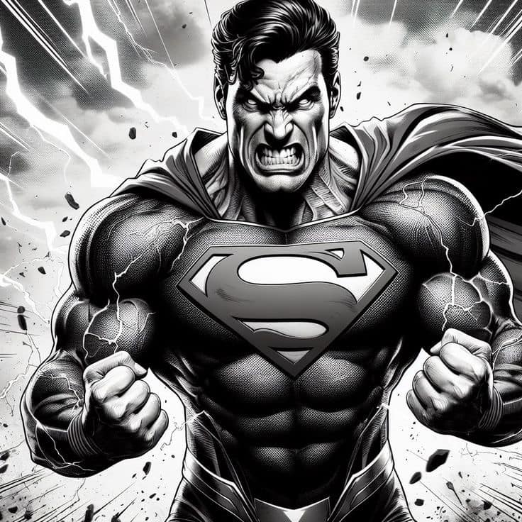 Superhero Action Pose (11) Jigsaw Puzzle