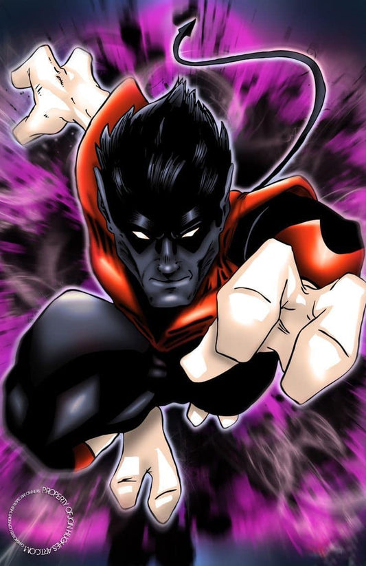 Superhero Action Pose (5) Print Poster