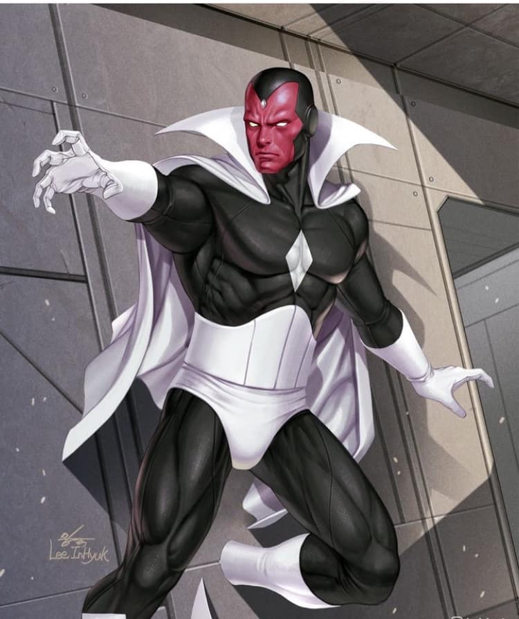 Superhero Action Posing Print Poster