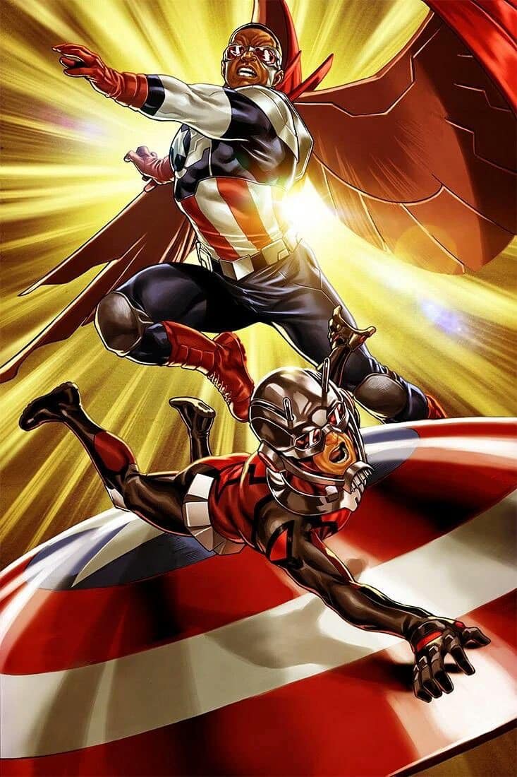 Superhero Action Scene (6) Print Poster