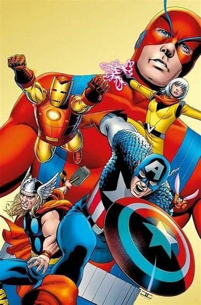 Superhero Assemble Print Poster