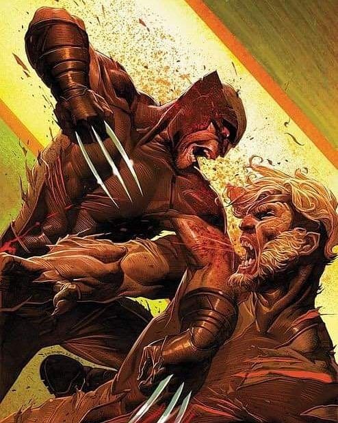 Superhero Battle Daredevil Vs Wolverine Jigsaw Puzzle