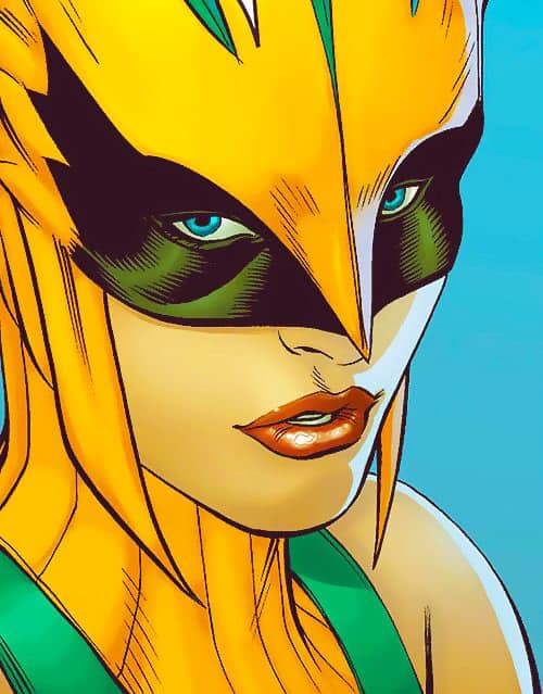 Superhero Character Portrait (2) Print Poster