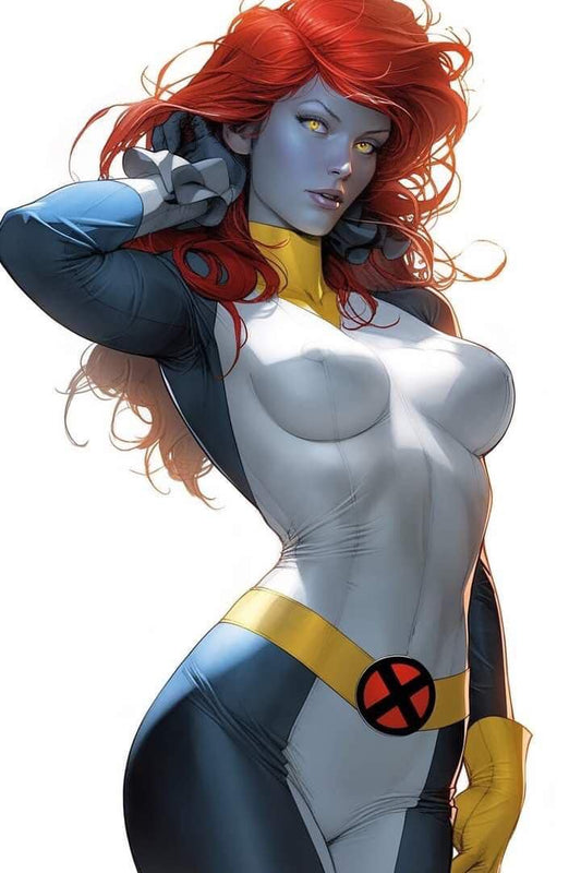 Superhero Character Portrait (4) Print Poster