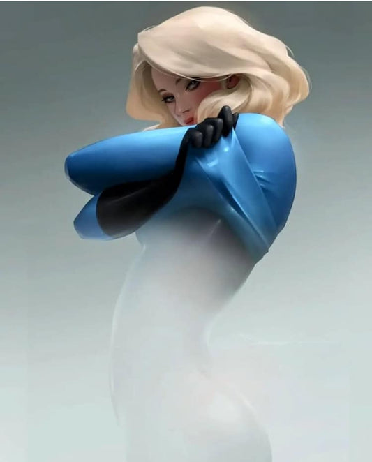 Superhero Character Portrait (7) Print Poster