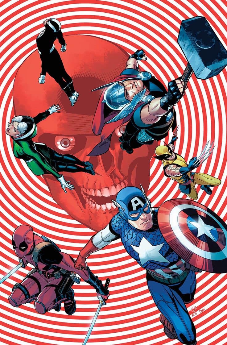 Superhero Comic Action Team Up Jigsaw Puzzle